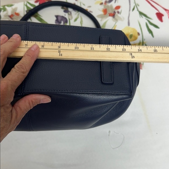 RADLEY LONDON In Bloom Midnight Blue Italian Leather Tote with Dustbag - Picture 7 of 16